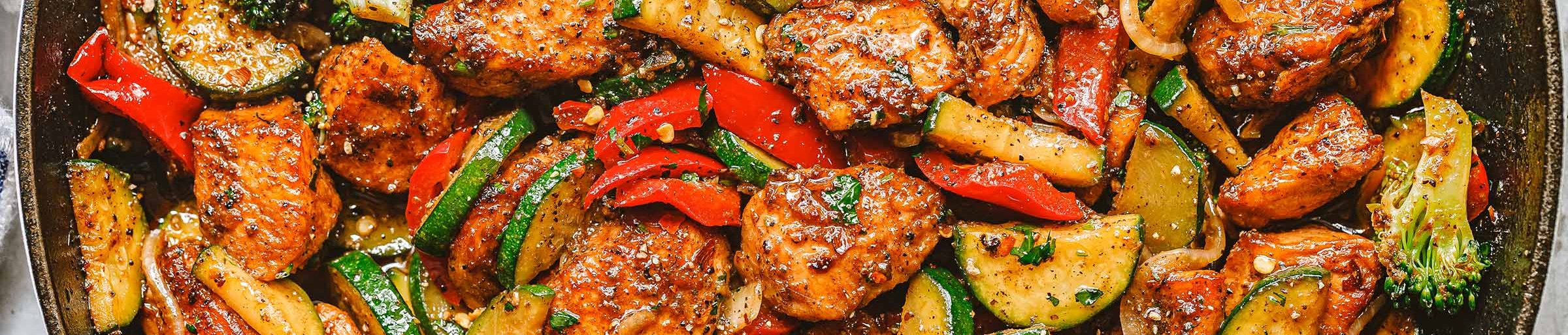 One-Pan Chicken and Vegetable Stir-Fry